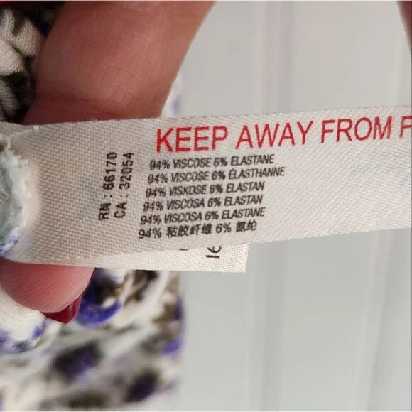 FREE PEOPLE Intimately 'Kaya' Ivory Floral Print Cutout Long Sleeve Bodysuit XS - Picture 11 of 11